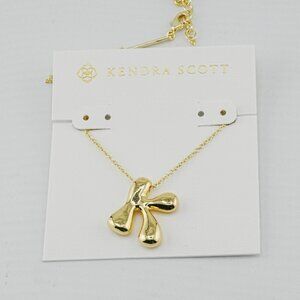 Kendra Scott Polished Letter Necklace